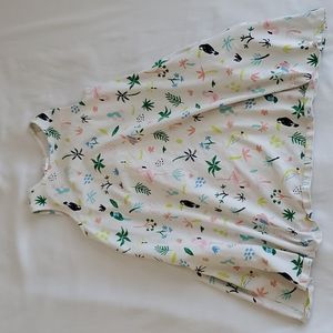 Hanna Andersson Flamingo Pocketed Dress Size 10